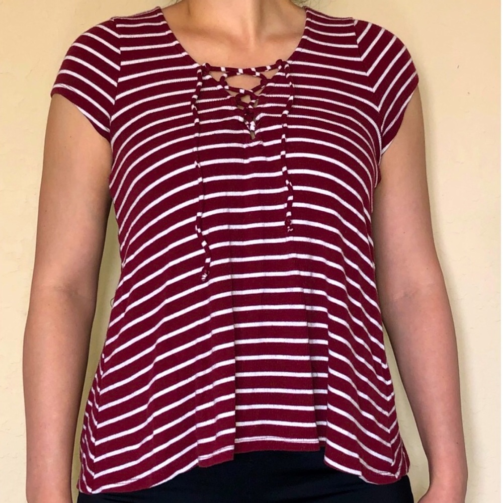 Hollister Lace Front Shirt